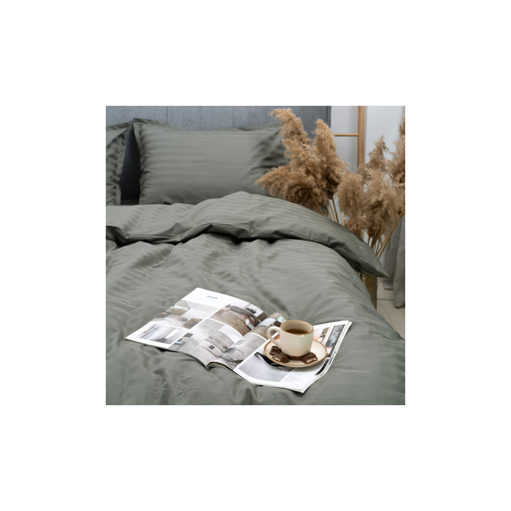 Постільна білизна Tiare 94 Сатин Страйп Кольоровий двоспальний (94_Stripe_dv) - зображення 2