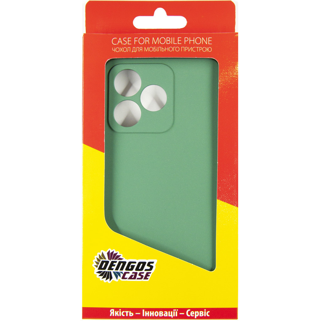 Чохол до мобільного телефона Dengos Soft Realme C51 (mint) (DG-TPU-SOFT-53) - зображення 5