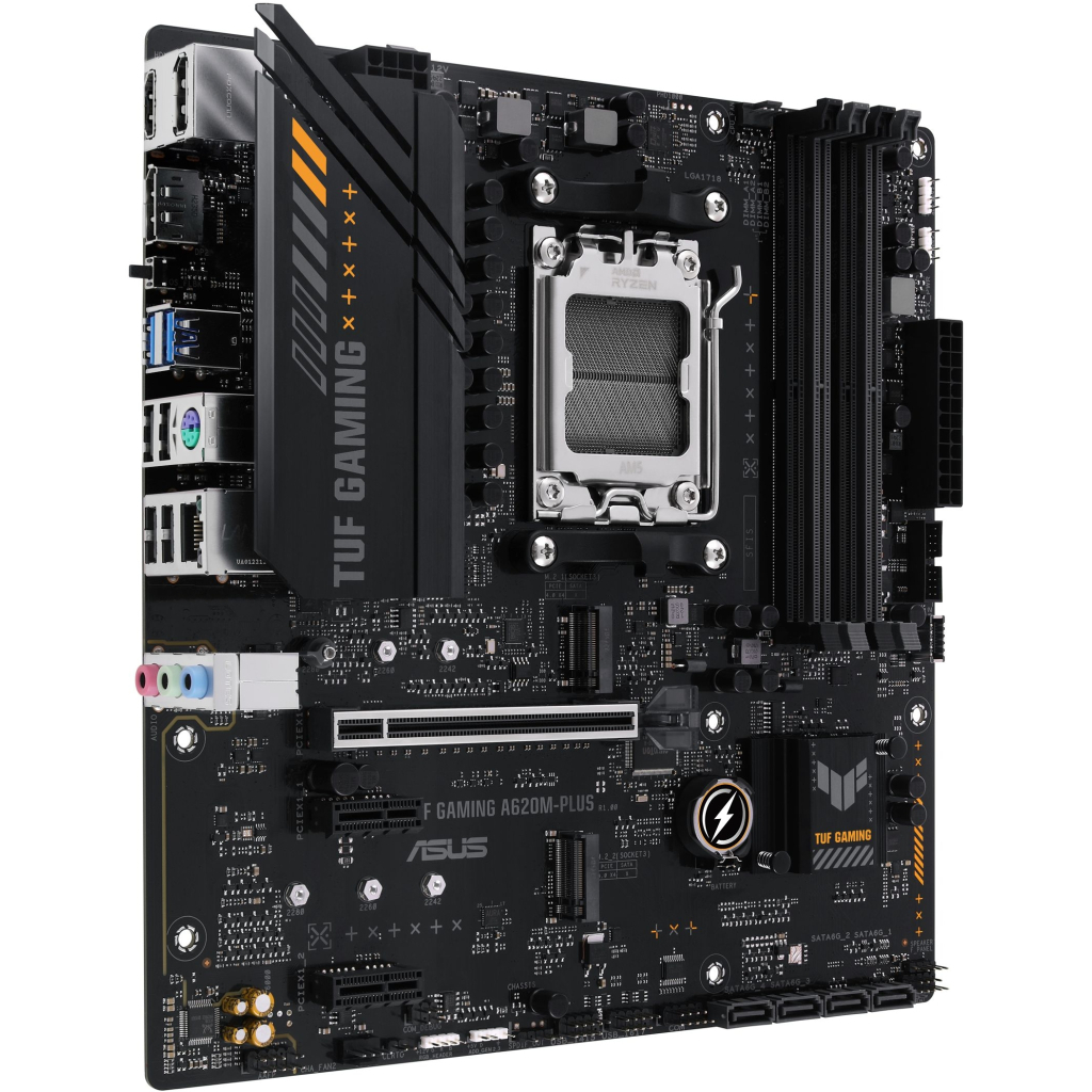 Материнська плата ASUS TUF GAMING A620M-PLUS - зображення 3