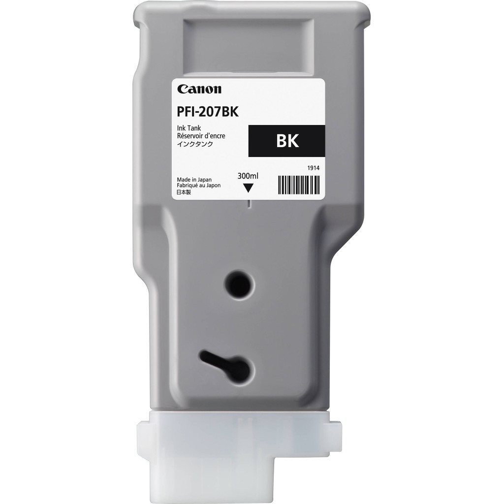 Картридж Canon PFI-207BK 300ml black (8789B001) - зображення 2