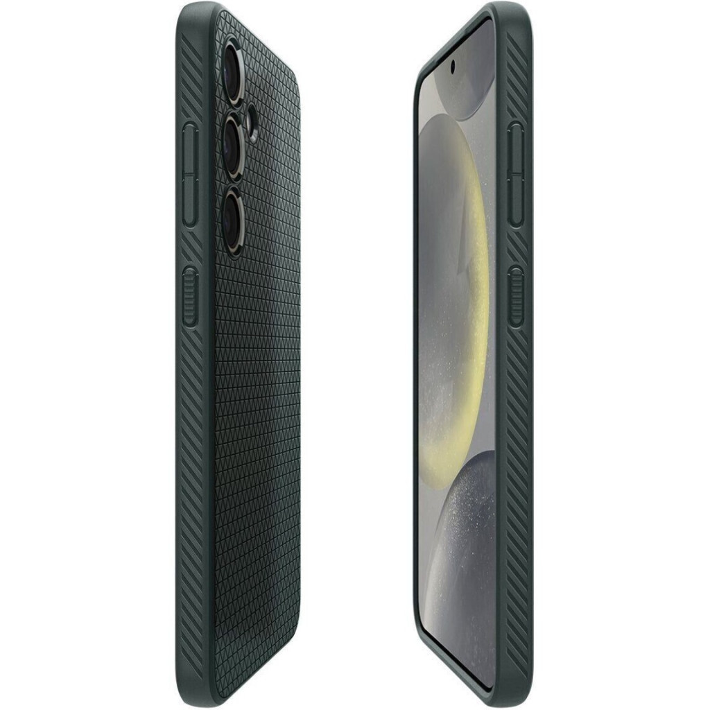 Чохол до мобільного телефона Spigen Samsung Galaxy S24+, Liquid Air, Abyss Green (ACS07328) - изображение 7
