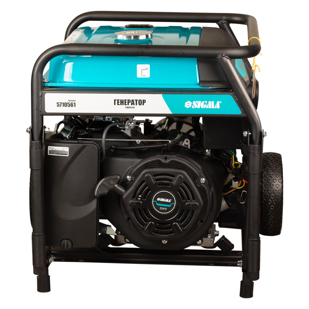 Генератор Sigma 220V 7.5/8.0kW електрозапуск (5710561) - зображення 9