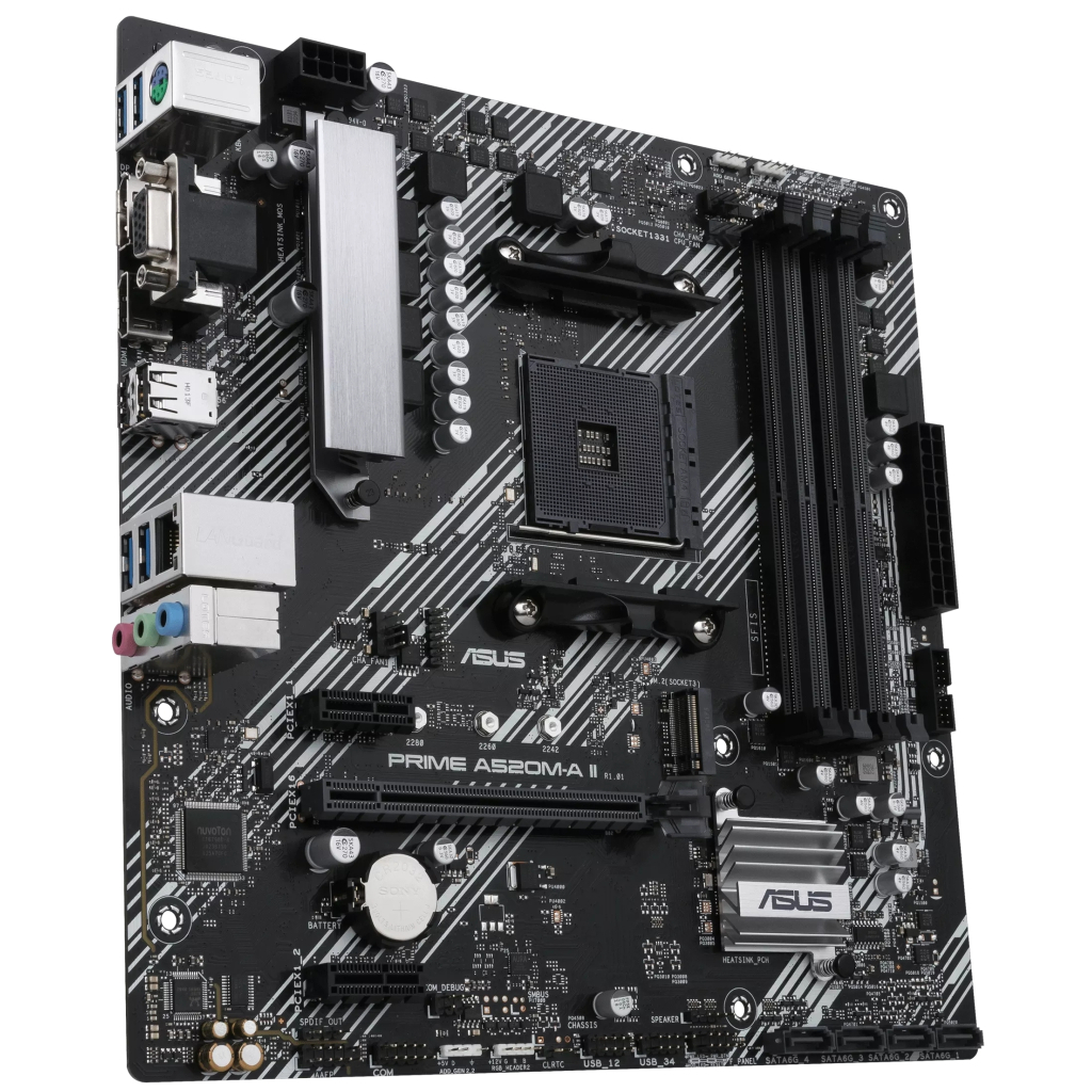 Материнська плата ASUS PRIME A520M-A II/CSM - зображення 3