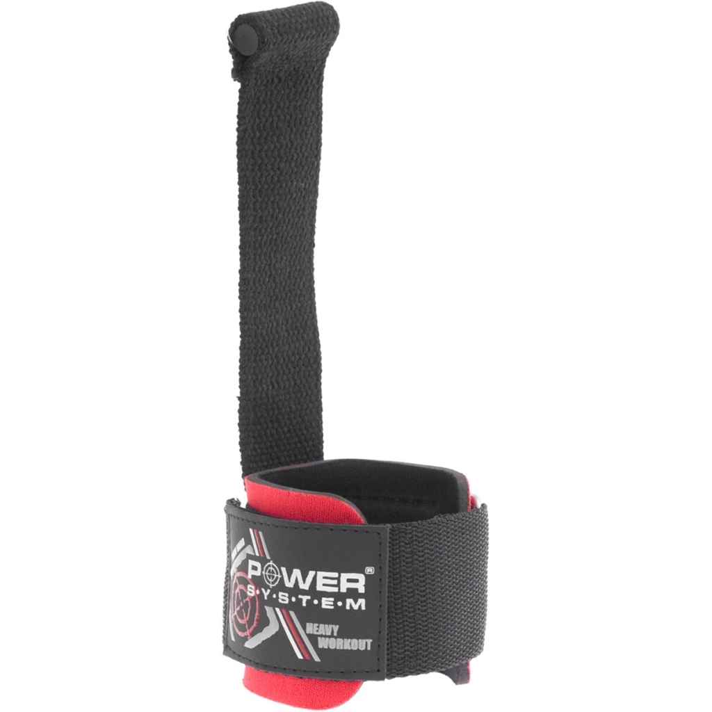 Кистьові лямки Power System Power Pin Black/Red (PS-3350_Black_Red) - изображение 3