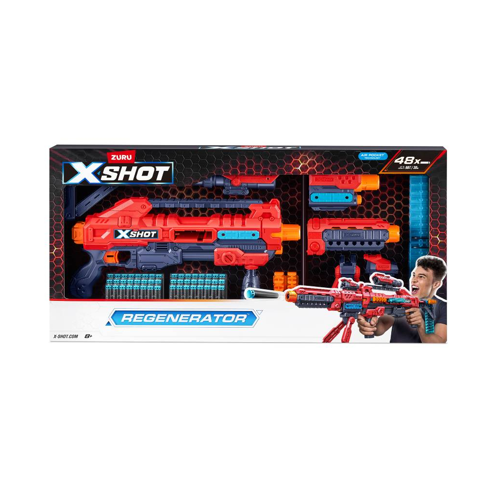 Іграшкова зброя Zuru Бластер X-Shot Excel Regenerator (36173R) - зображення 12