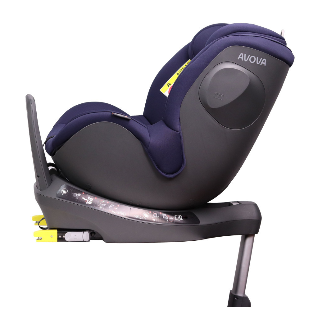 Автокрісло Avova Sperber-Fix i-Size 0-1 Atlantic Blue (4260621465039) - зображення 7