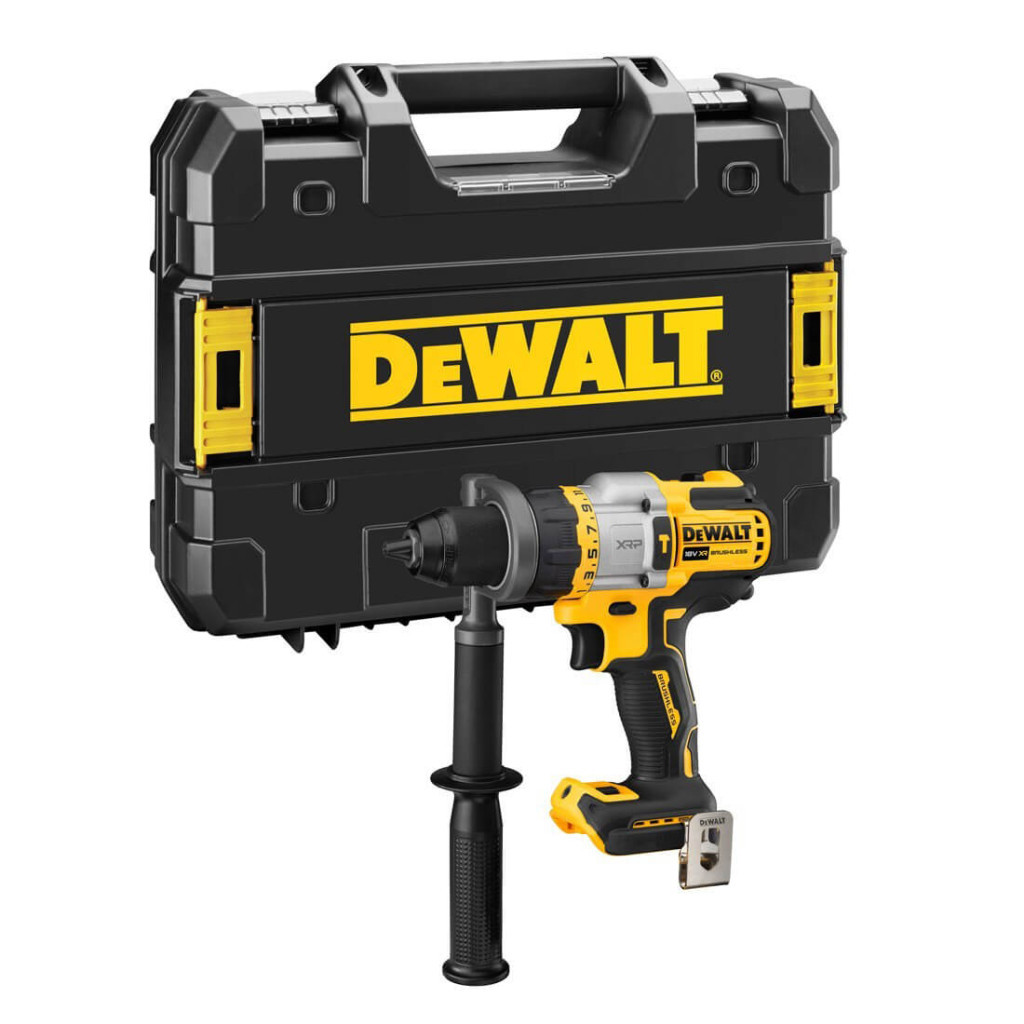 Шуруповерт DeWALT XR Li-Ion, 18 В, 126 Нм, 500-1500-2250 об/хв, TSTAK, (без АКБ та ЗП) (DCD999NT) - зображення 1