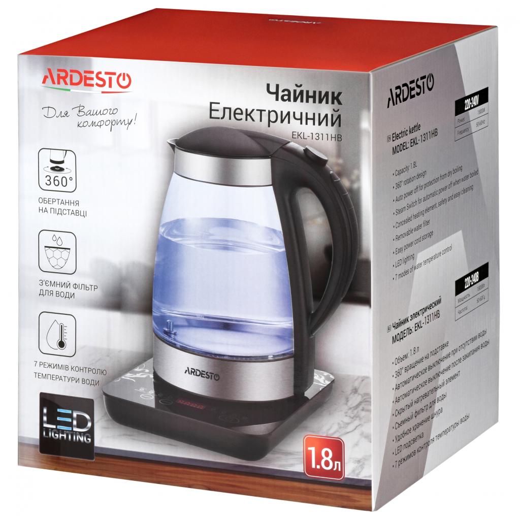 Електрочайник Ardesto EKL-1311HB - зображення 7