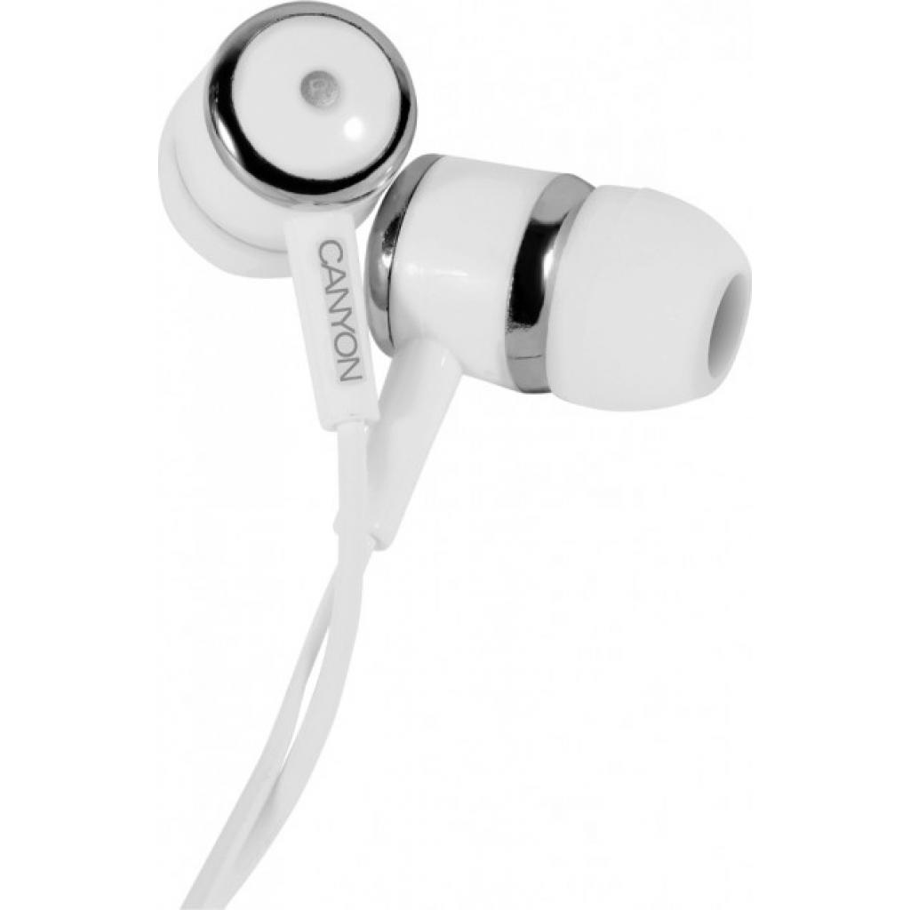 Навушники Canyon White (CNE-CEPM01W) - зображення 1