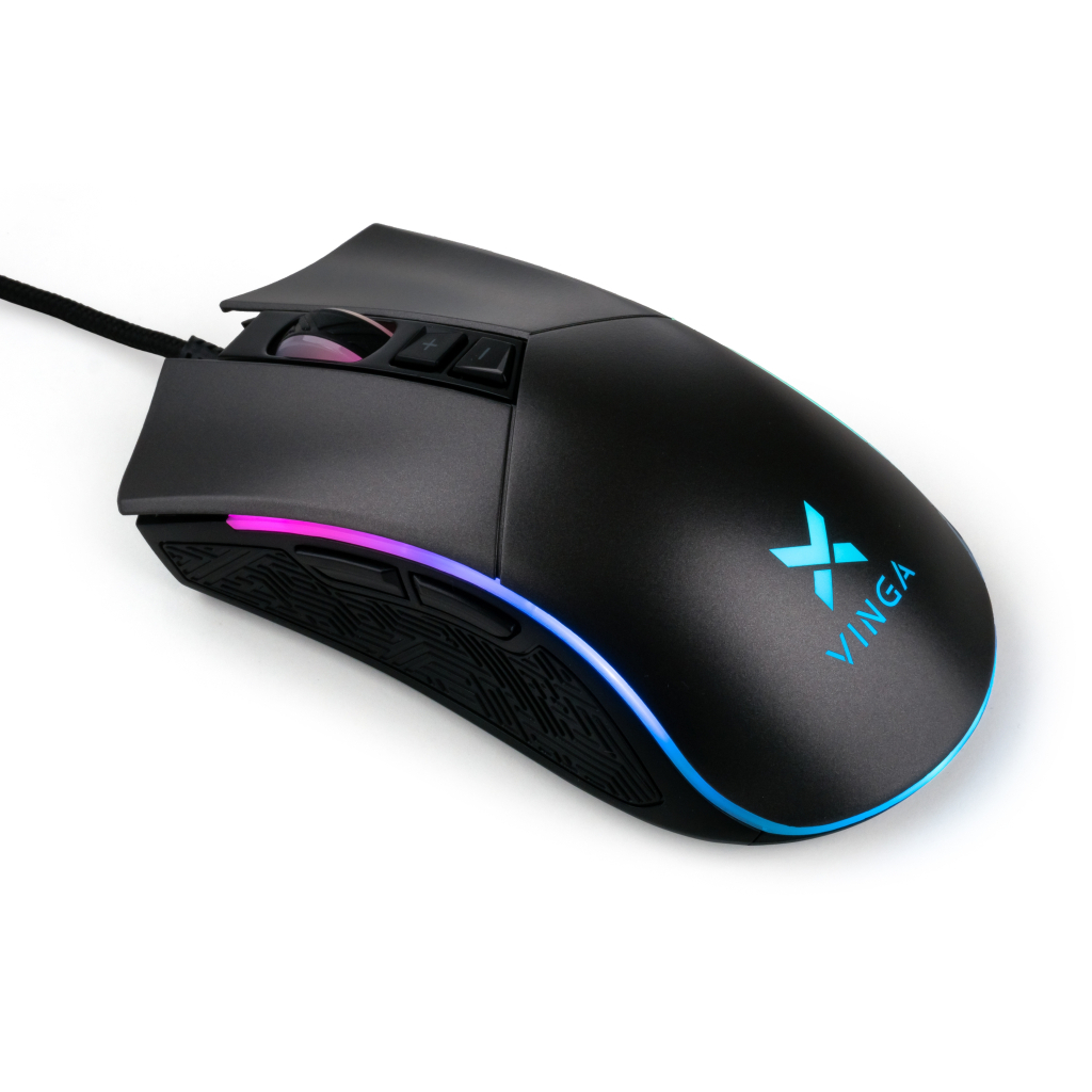 Мишка Vinga MSG-201 Black - зображення 3