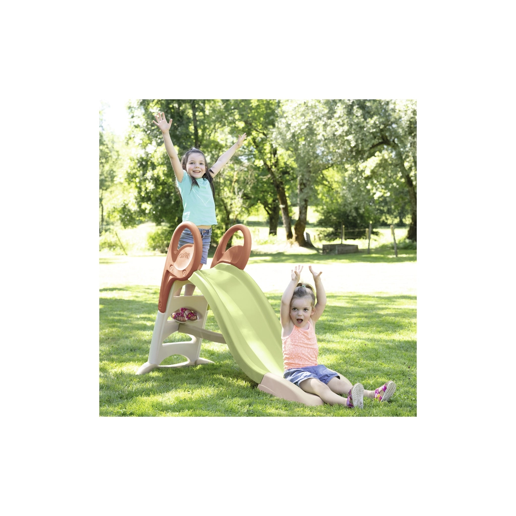 Гірка Smoby Life з водним ефектом зелено-бежева (7600820510) - зображення 7