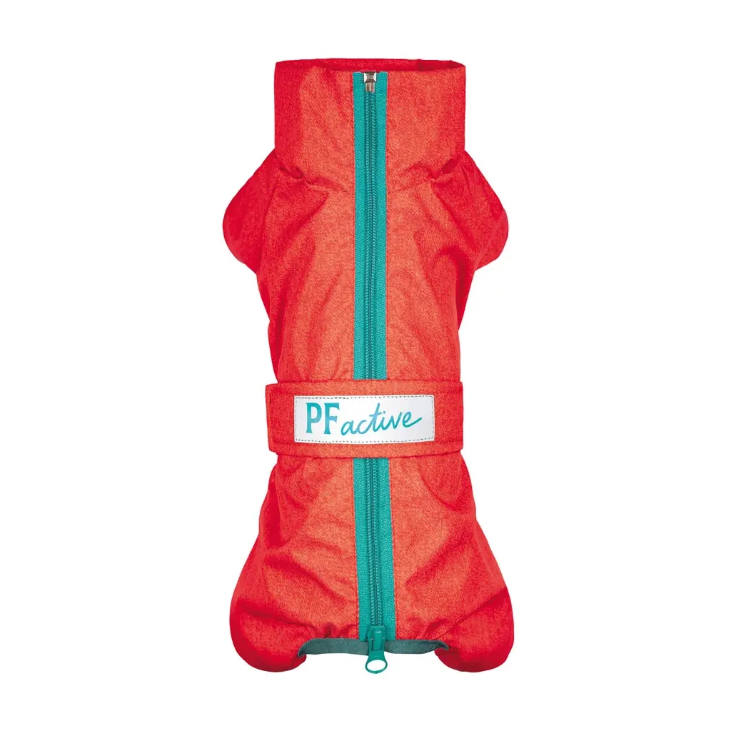 Комбінезон для тварин Pet Fashion "RAIN" для такс XS (червоний) (4823082425532) - зображення 2