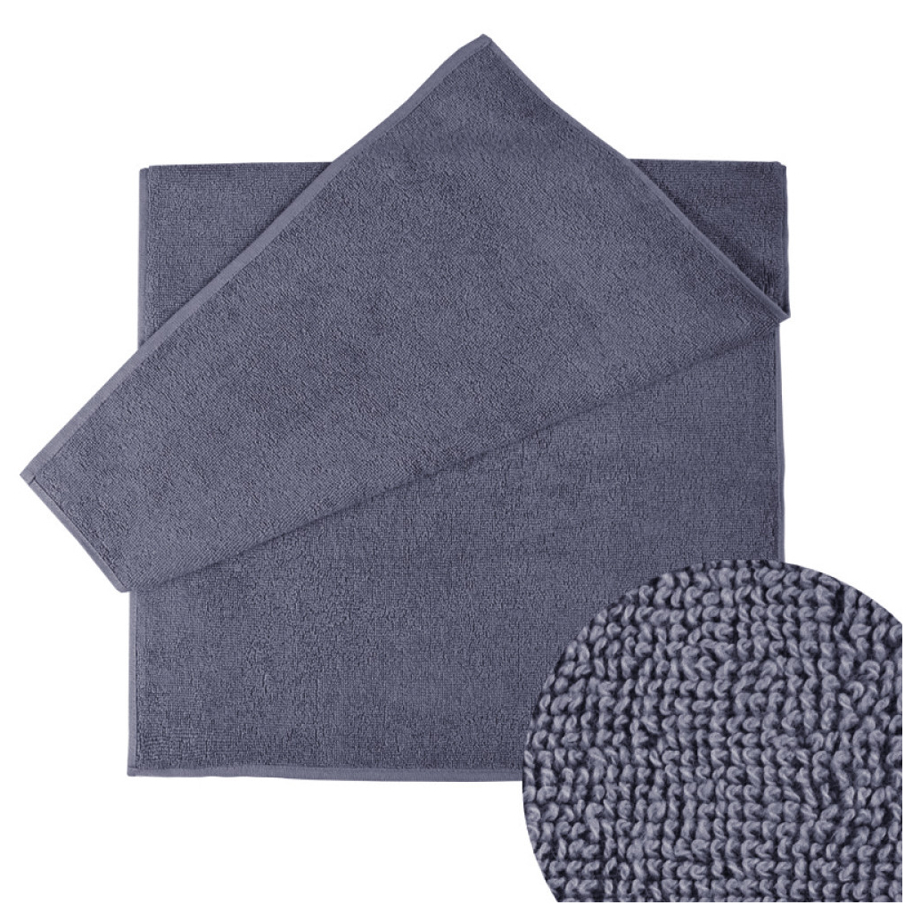 Рушник Ярослав махровий ЯР-500 темно-сірий 40х70 см (41088) - зображення 1