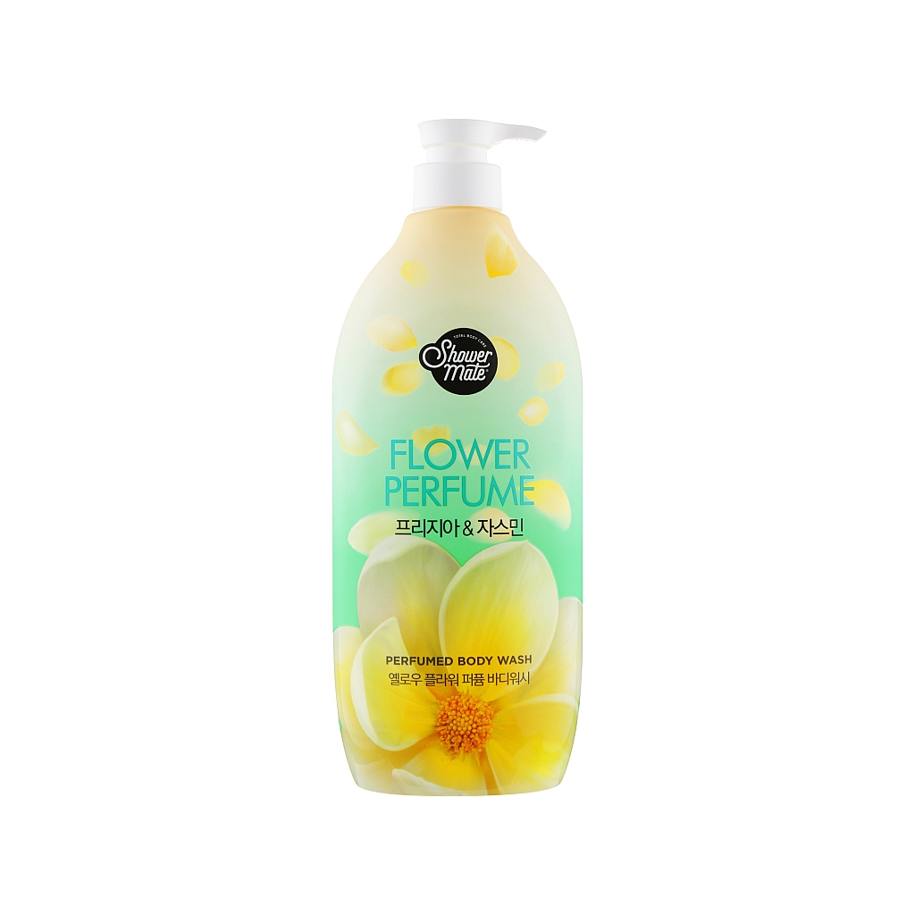 Гель для душу KeraSys Shower Mate Perfumed Freesia & Jasmine 900 мл (8801046259856) - зображення 1