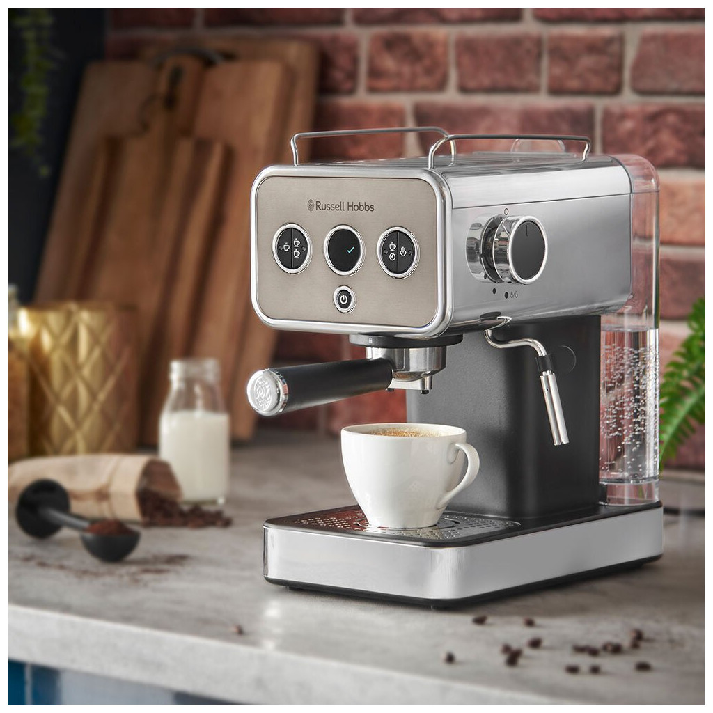 Ріжкова кавоварка еспресо Russell Hobbs 26452-56 - зображення 2