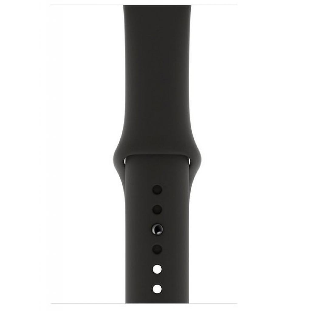 Ремінець до смарт-годинника Apple 44mm Sport Band Black - S/M & M/L (MTPL2ZM/A) - зображення 1