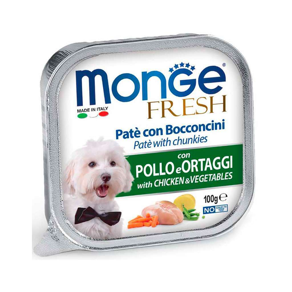 Консерви для собак Monge DOG FRESH курка з овочами 100 г (8009470013031) - зображення 1