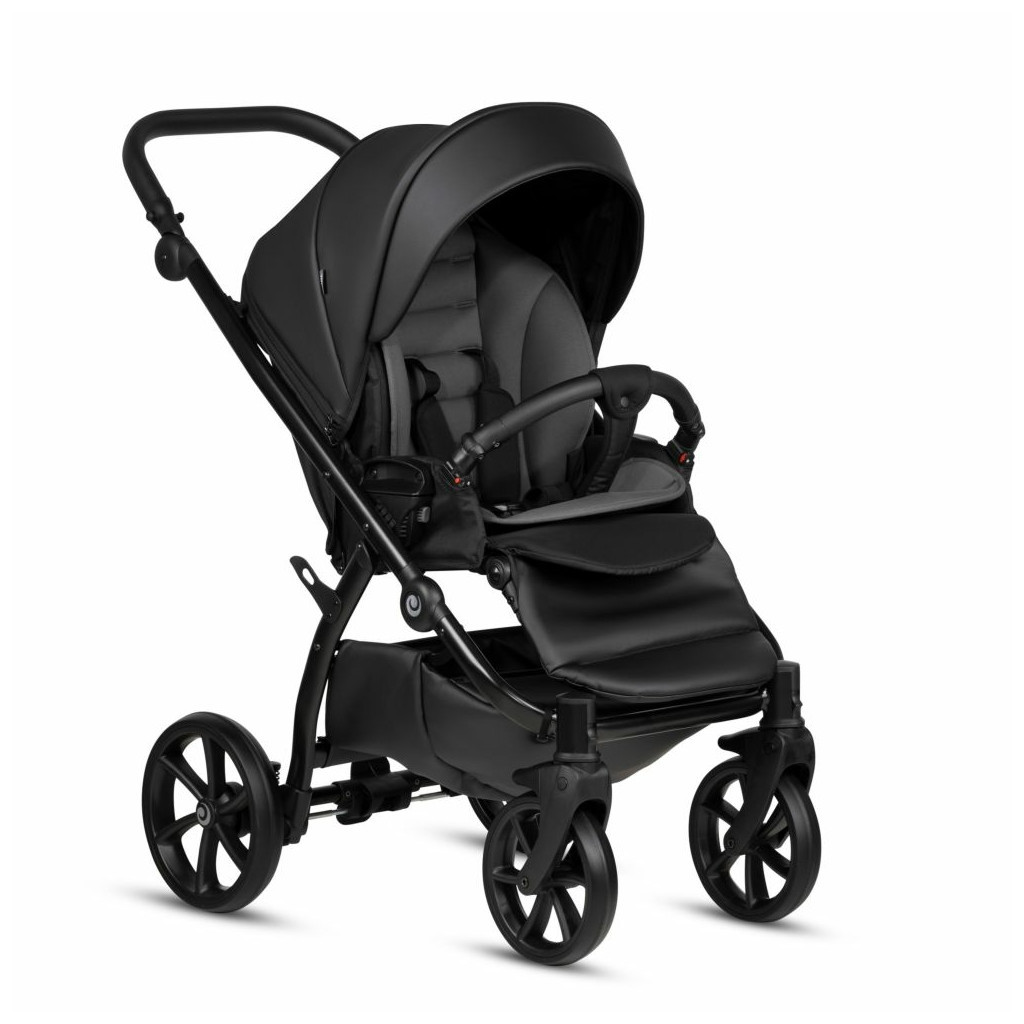 Коляска TUTIS 2 в 1 Uno5+ Leather collection Jet Black (1402699) - зображення 3