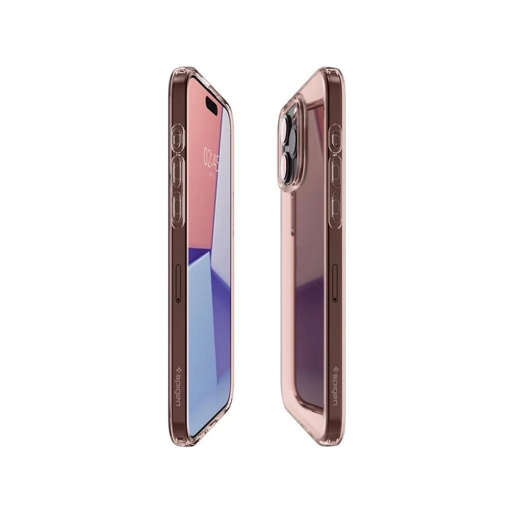 Чохол до мобільного телефона Spigen Apple iPhone 15 Pro Max Crystal Flex Rose Crystal (ACS06445) - зображення 6