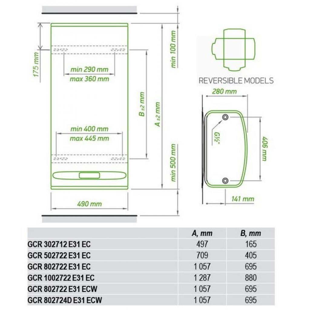 Бойлер Tesy GCR 502722 E31 EC - зображення 3
