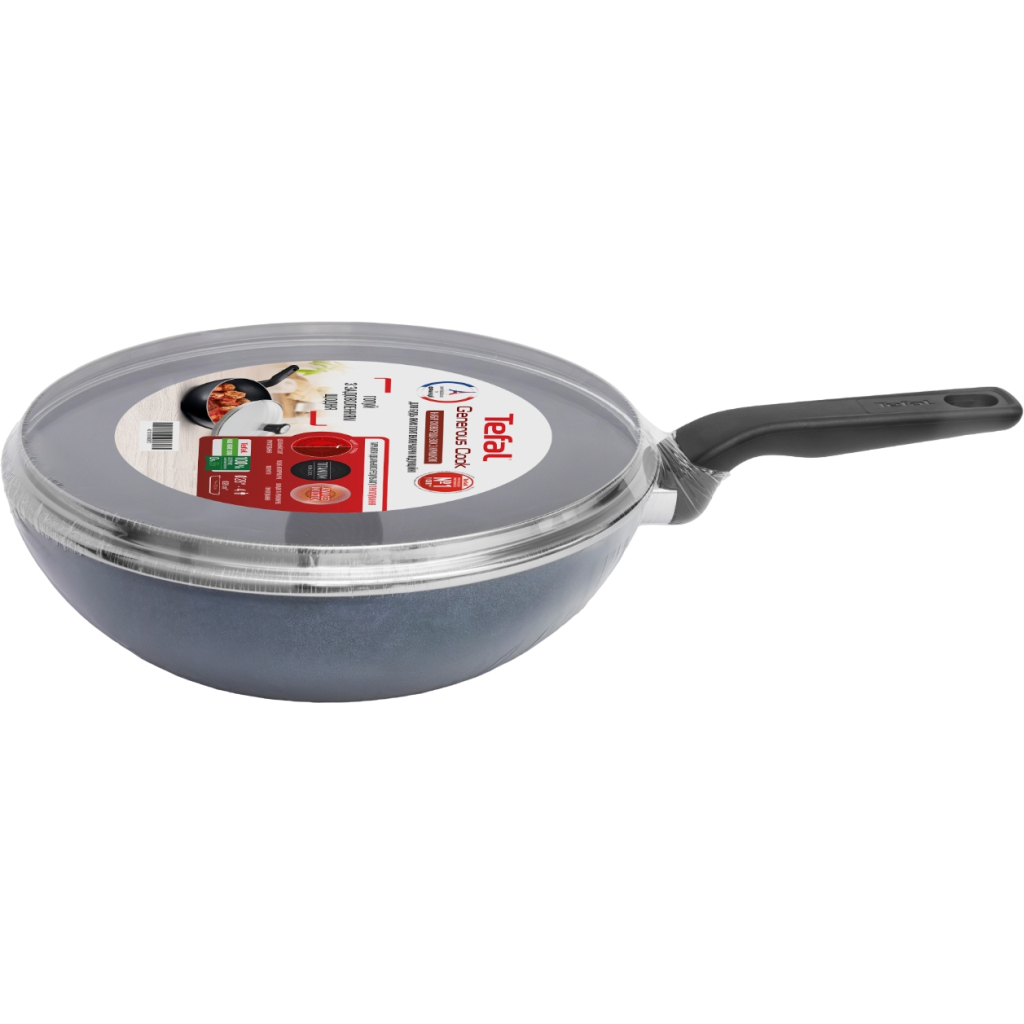 Сковорода Tefal Generous Cook з кришкою Wok 28 см (C2771953_SET) - зображення 6