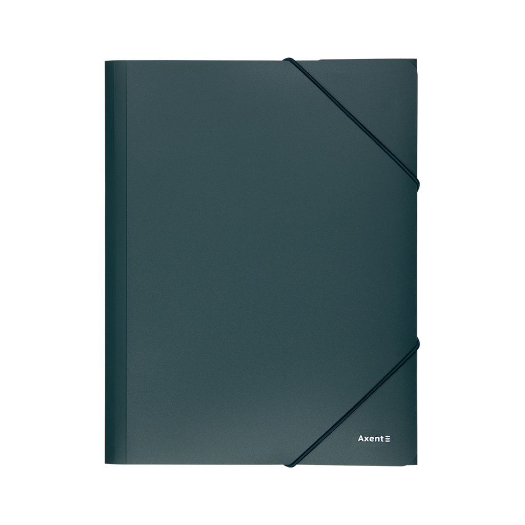 Папка на резинках Axent A4 500 мкм green (1508-05-A) - изображение 1