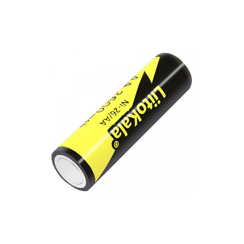 Акумулятор Liitokala AA 2600mAh 1.2V Ni-MH, blister 1 pcs (Ni-26/AA) - зображення 3
