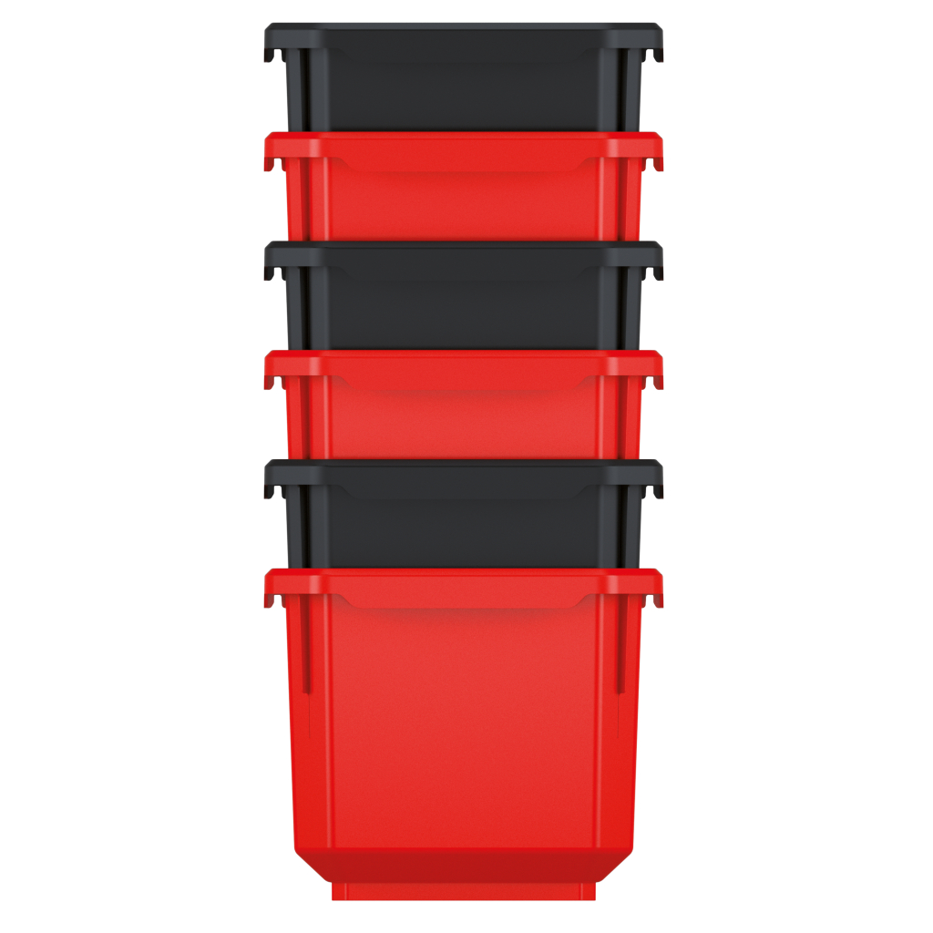 Ящик для інструментів Kistenberg набір ємностей 6 шт, 110*75*263, TITAN, KTIS11 (KTIS11) - зображення 1