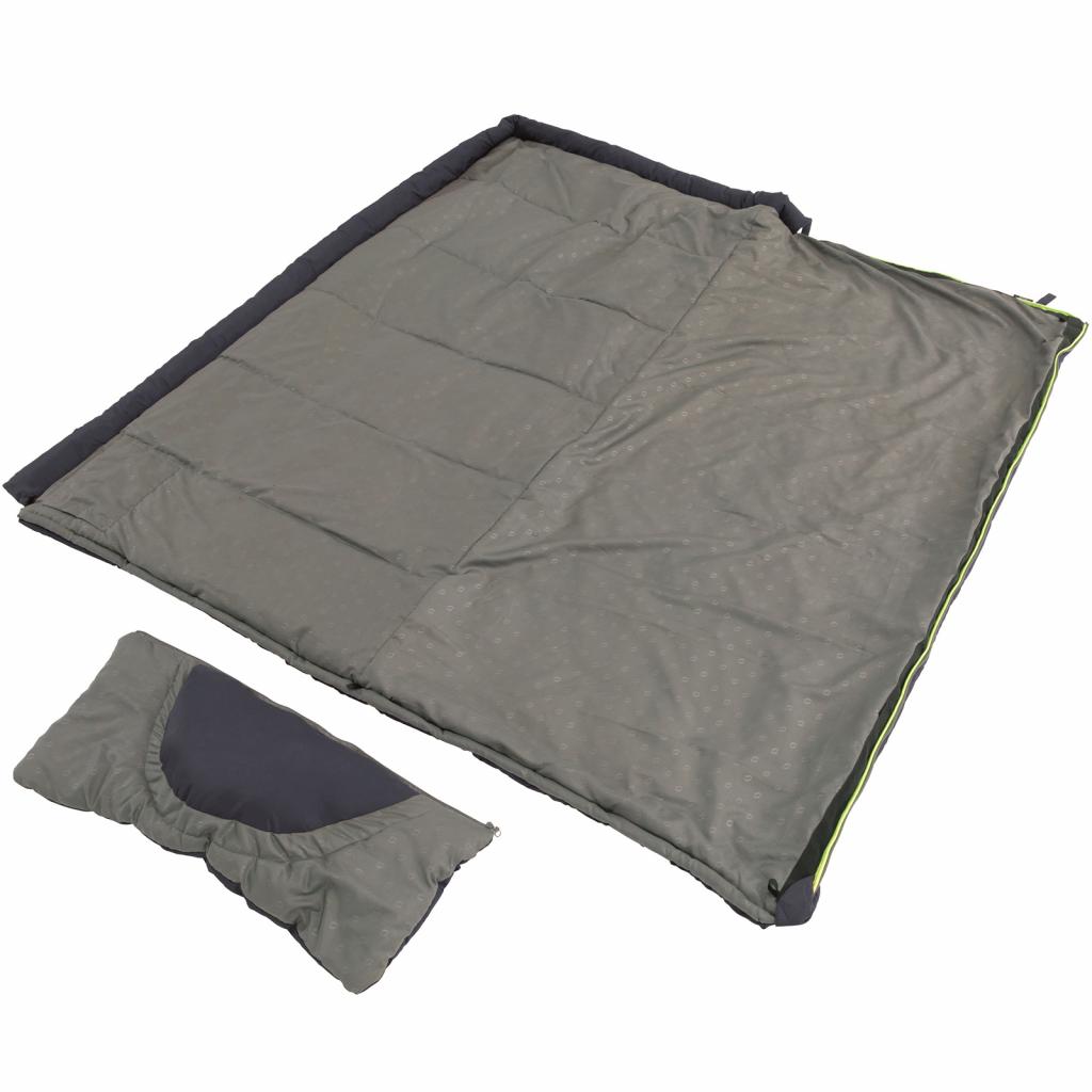 Спальний мішок Outwell Contour Lux Reversible -3C Deep Blue Right (928754) - зображення 3