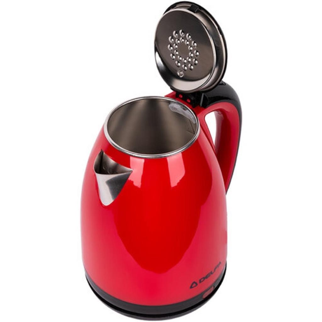 Електрочайник Delfa DK 3500 Х red (DK3500Хred) - зображення 3