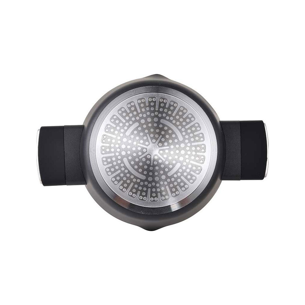 Каструля Bergner Ion Plus з кришкою 3.5 л (BG-35911-BK) - зображення 4