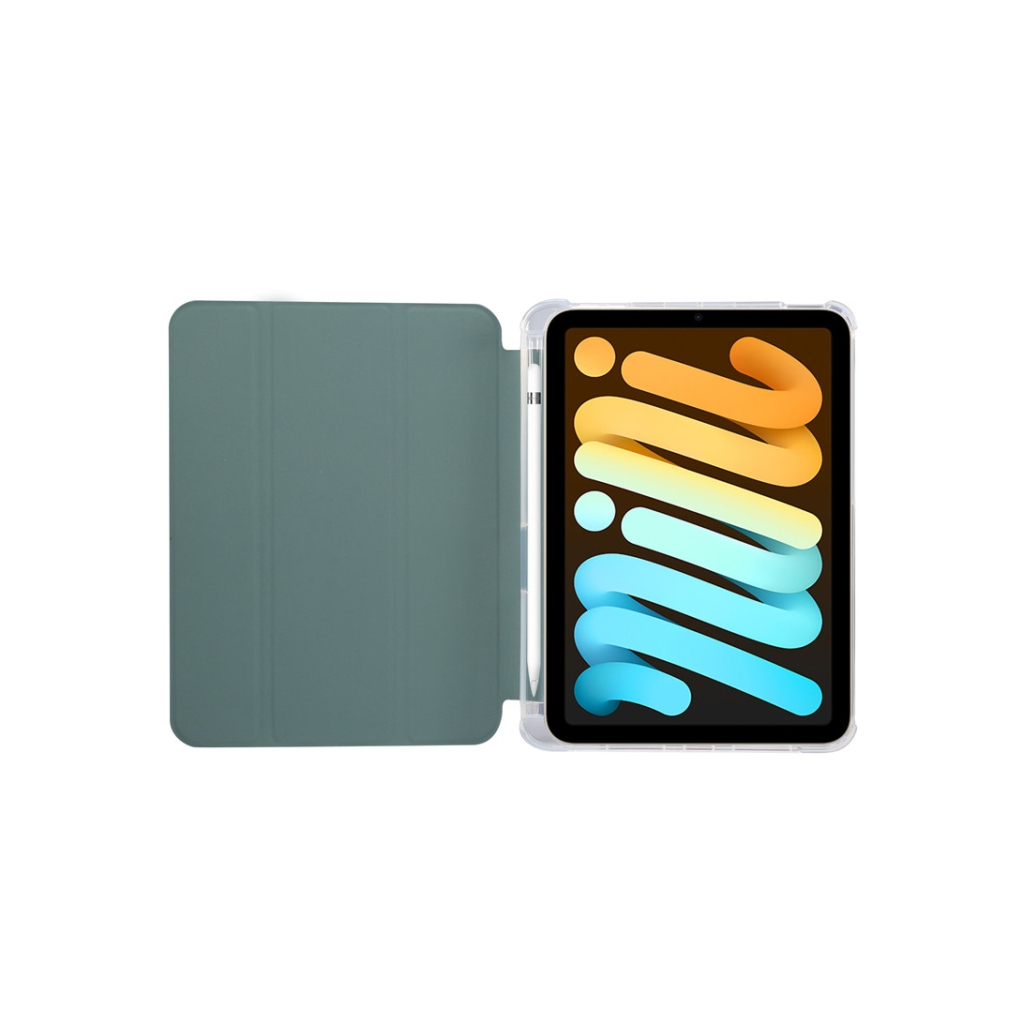 Чохол до планшета BeCover Soft TPU Apple iPad Mini 7 2024 Dark Green (712438) - зображення 5