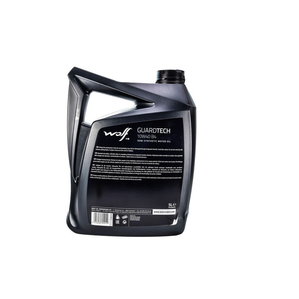 Моторна олива Wolf Guardtech 10W-40 5л (8304019) - зображення 2