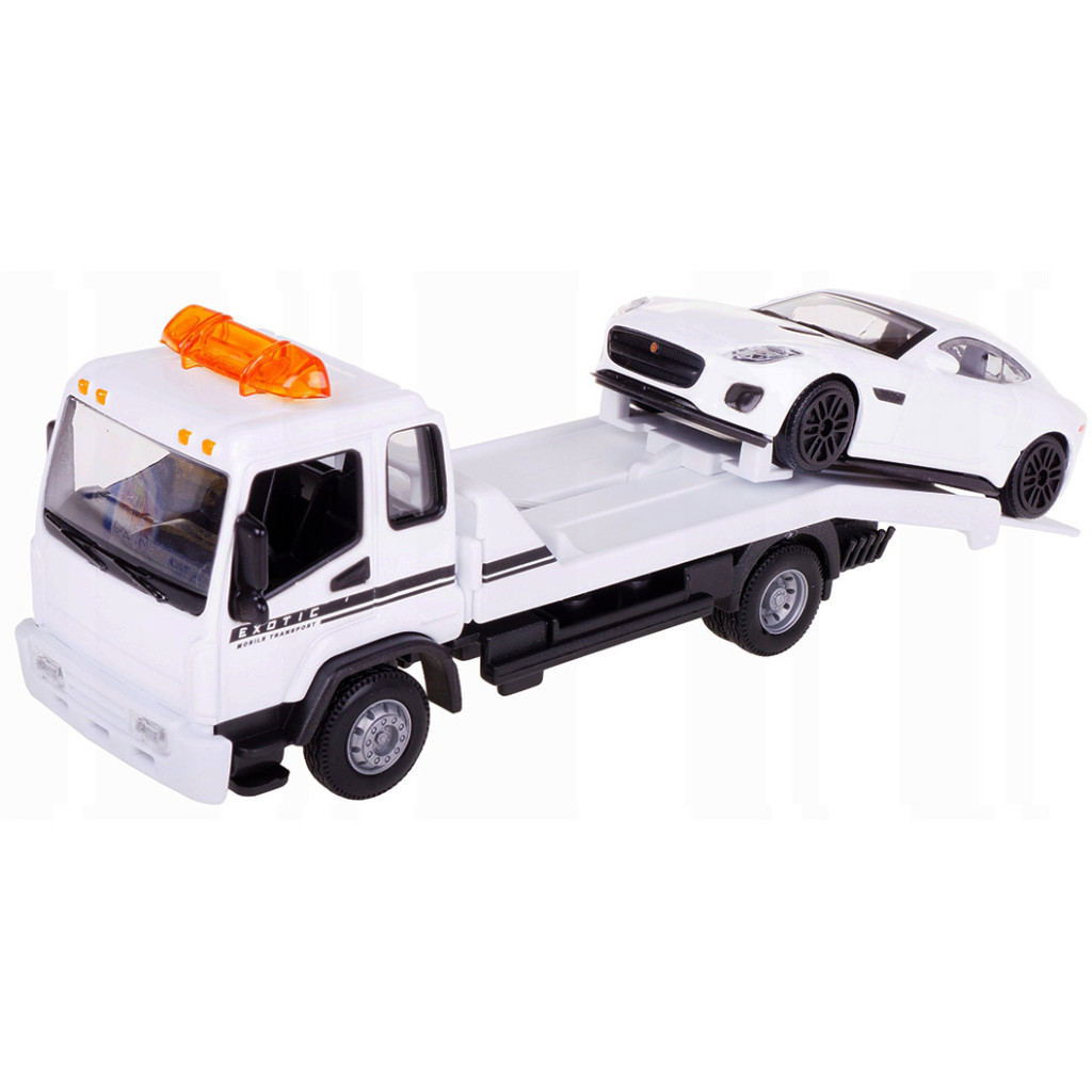 Спецтехніка Bburago Евакуатор з автомоделлю Jaguar F-Type R Dynamic V6 (18-31419) - зображення 3