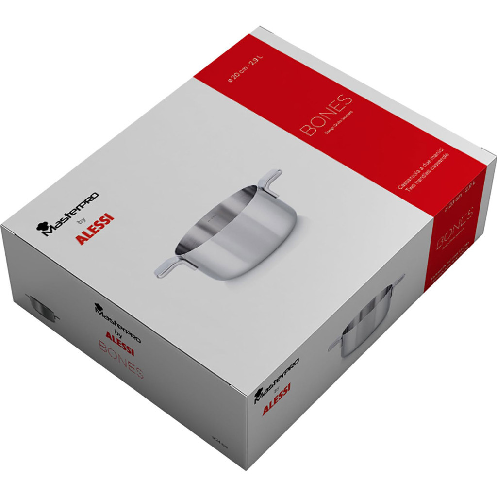 Каструля MasterPro by Alessi (bones) без кришки 2.9 л (BGMP-2215) - зображення 5