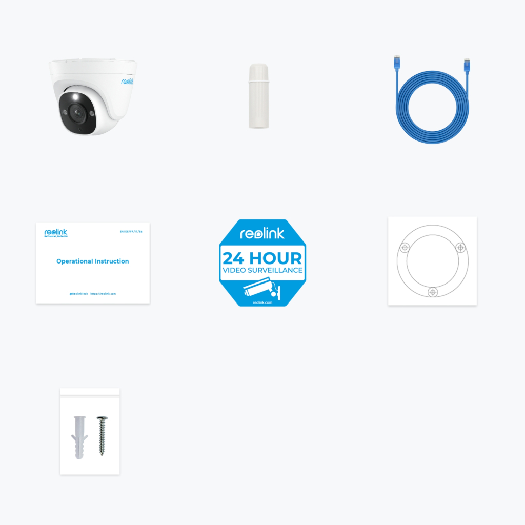 Камера відеоспостереження Reolink RLC-1224A (2.8) (P344 (2.8)) - зображення 11