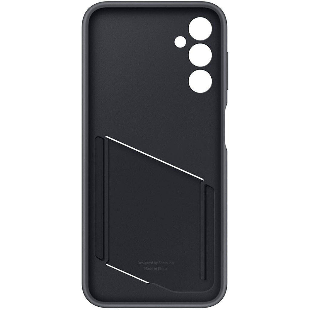 Чохол до мобільного телефона Samsung A14 Card Slot Case Black (EF-OA146TBEGRU) - зображення 2