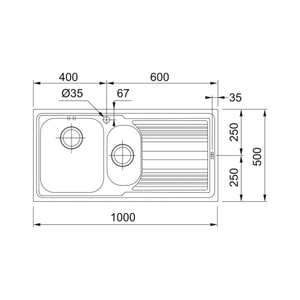 Мийка кухонна Franke 101.0381.837 - зображення 3