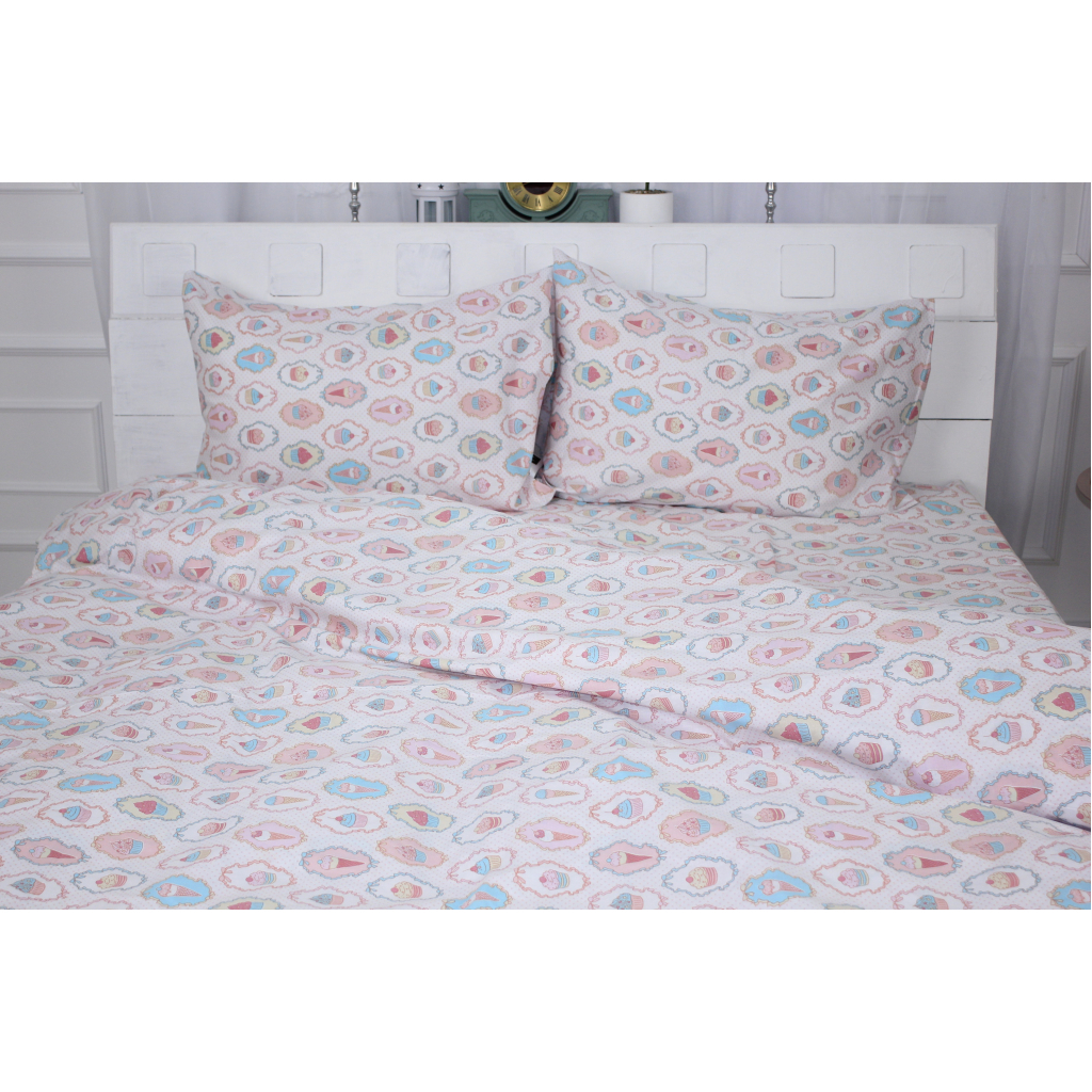 Постільна білизна MirSon Бязь Premium 17-0400 Nyami King Size (2200002867436) - зображення 2