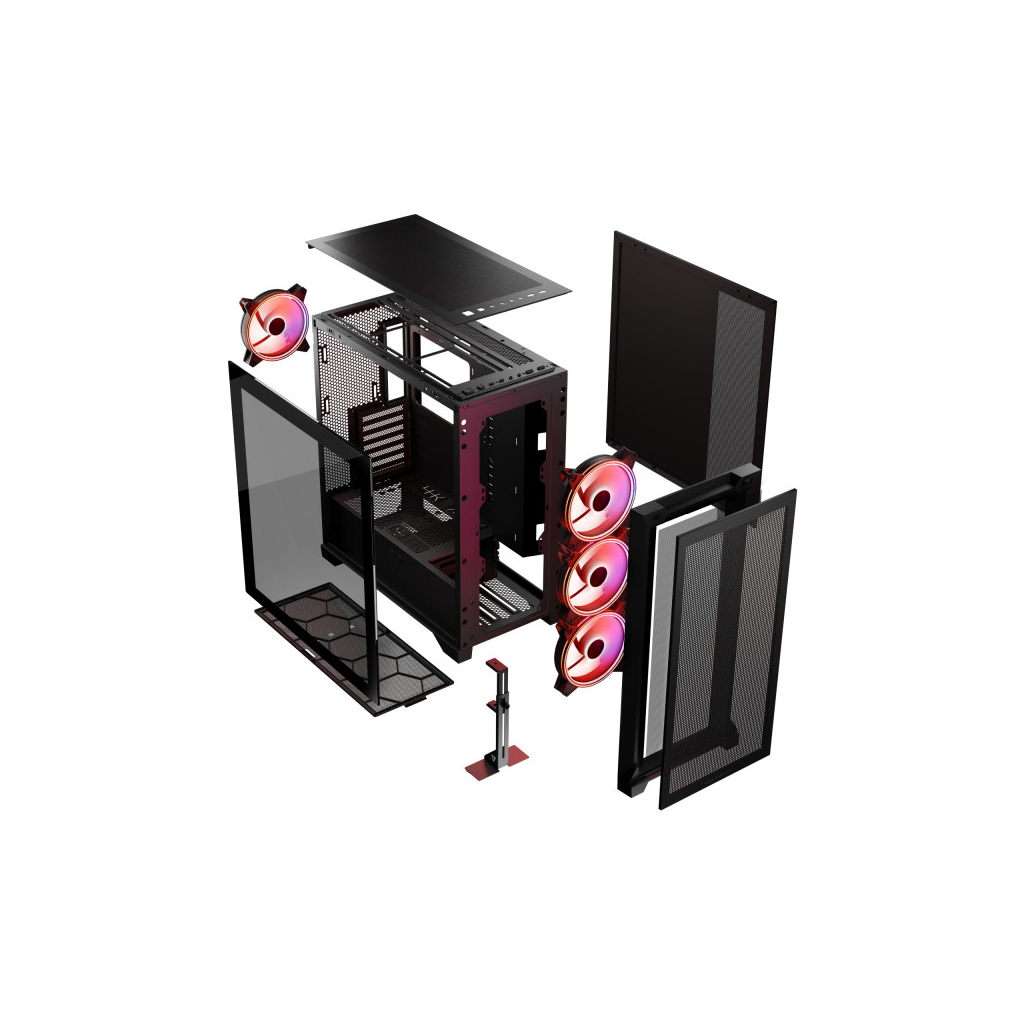 Корпус Modecom VOLCANO EXPANSE S ARGB (AT-EXPANSE-SG-10-000000) - зображення 8