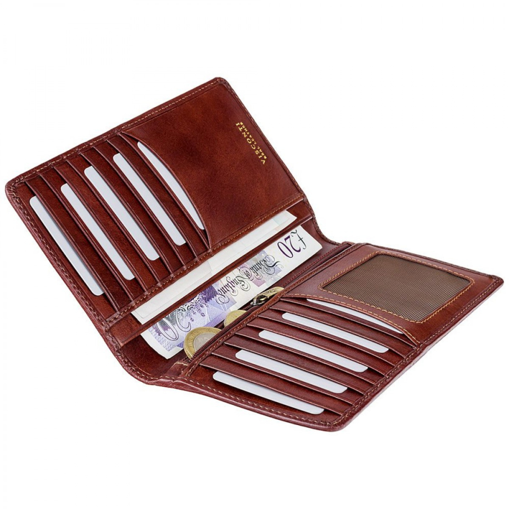 Гаманець Visconti TSC45 Carrara з RFID Tan (TSC45 TAN) - зображення 4