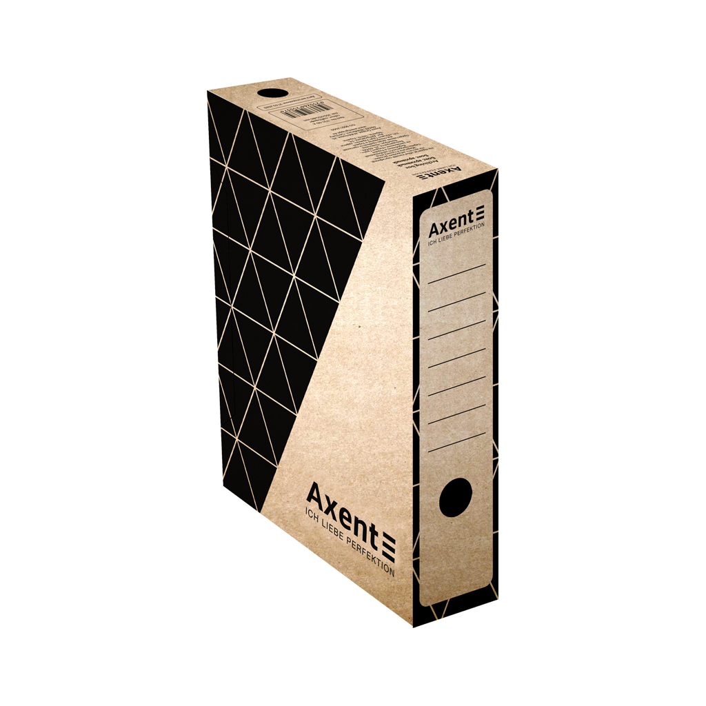 Архівний бокс Axent А4 80мм, крафт (1731-00-A) - зображення 1