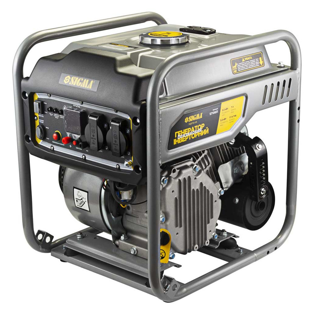 Генератор Sigma інверторний 3.0/3.5kW 7л (5710831) - зображення 1