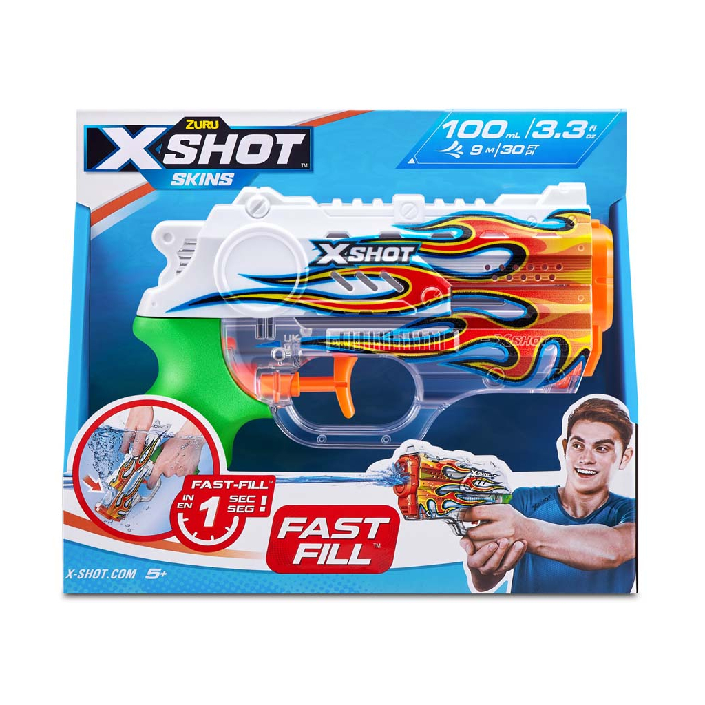 Іграшкова зброя Zuru X -Shot Водний бластер Fast FIill Sins NANO Inferno (11853D) - зображення 2