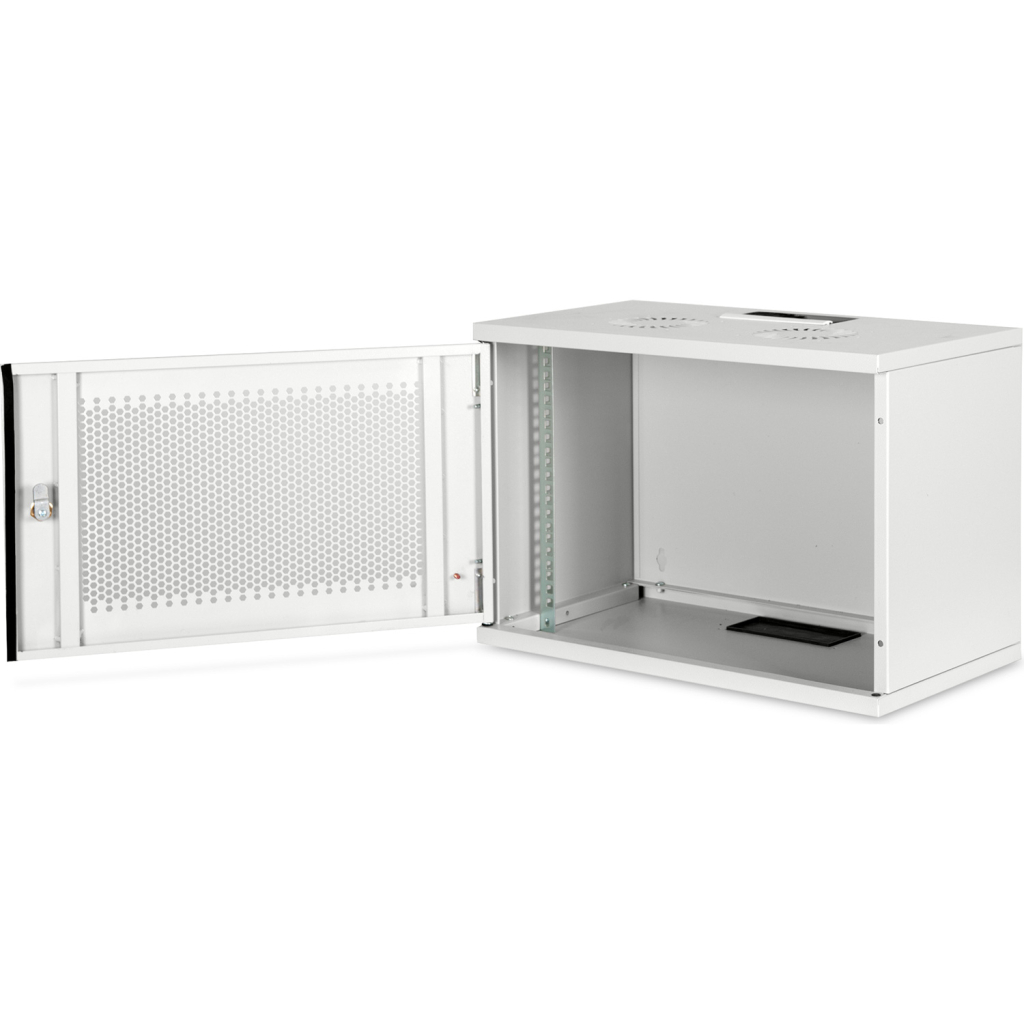 Шафа настінна Digitus SOHO 19" 7U 540x400, метал.двері, 60kg max (DN-19-07U-S-PD) - зображення 2