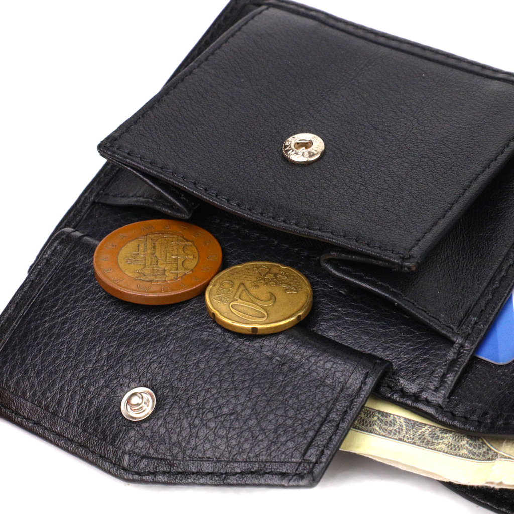 Портмоне Canpellini З натуральної шкіри Чорне (21778) - зображення 7