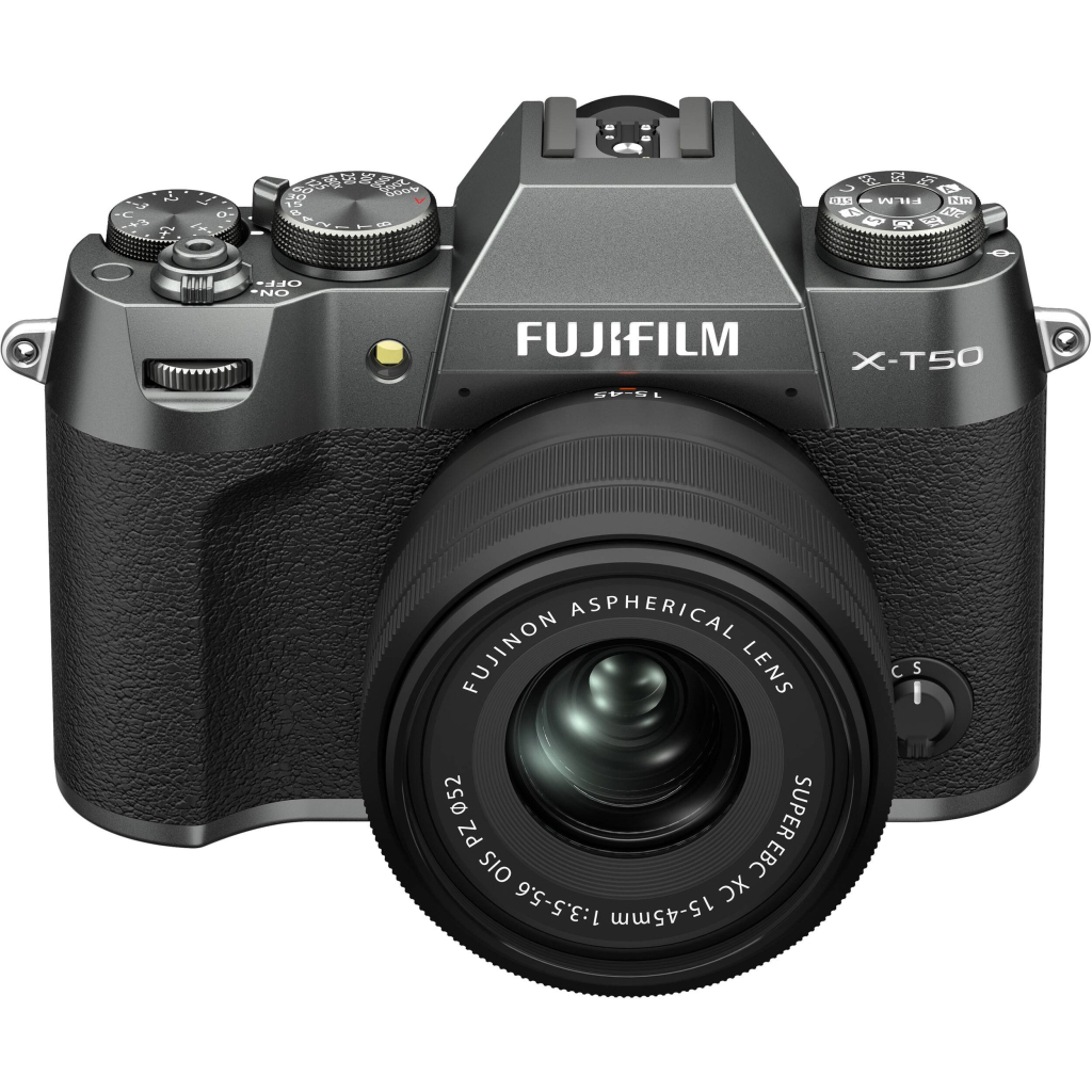 Цифровий фотоапарат Fujifilm X-T50 + XC 15-45mm F3.5-5.6 Kit Charcoal silver (16828923) - зображення 2