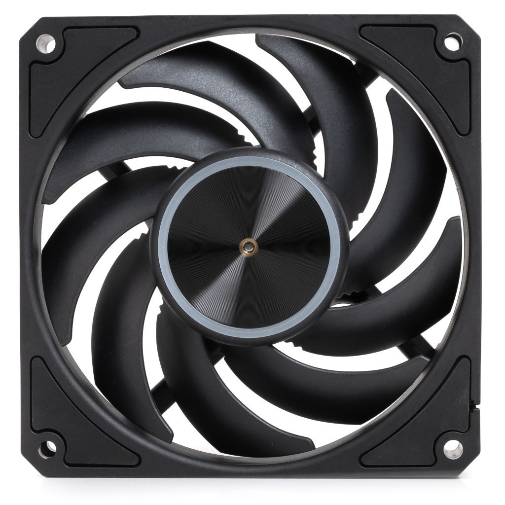 Кулер до корпусу Vinga 12027 PWM 4-pin black - зображення 1