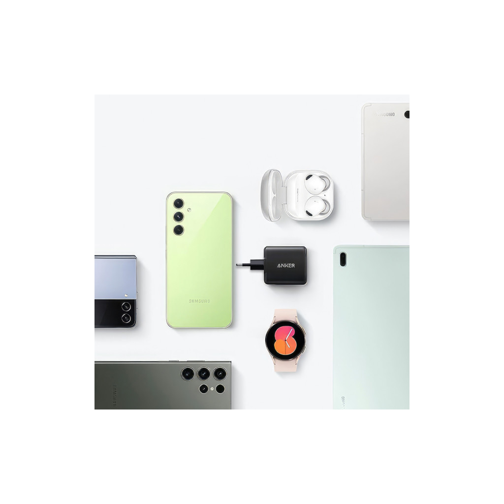 Зарядний пристрій Anker PowerPort 312 - 25W USB-C Black (A2642G11) - зображення 3