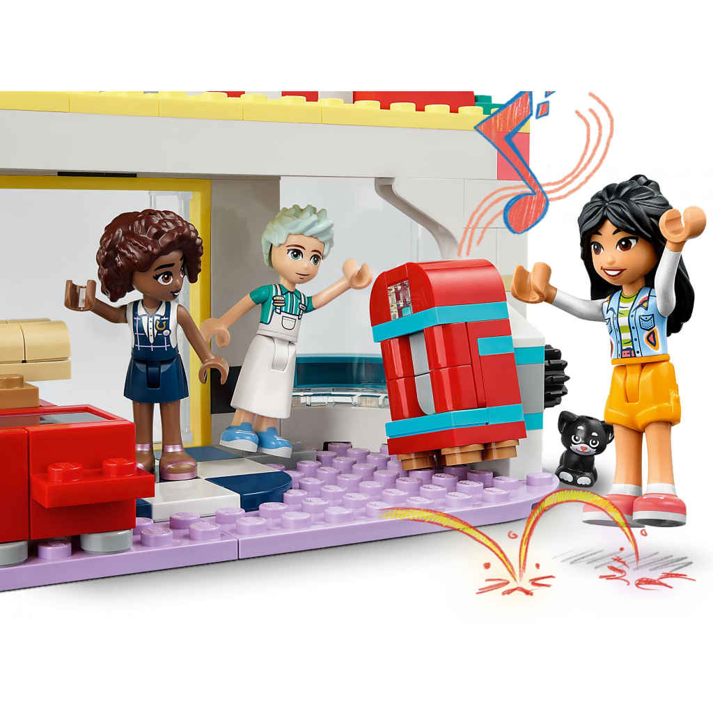 Конструктор LEGO Friends Хартлейк Сіті: ресторанчик в центрі міста 346 деталей (41728) - зображення 9